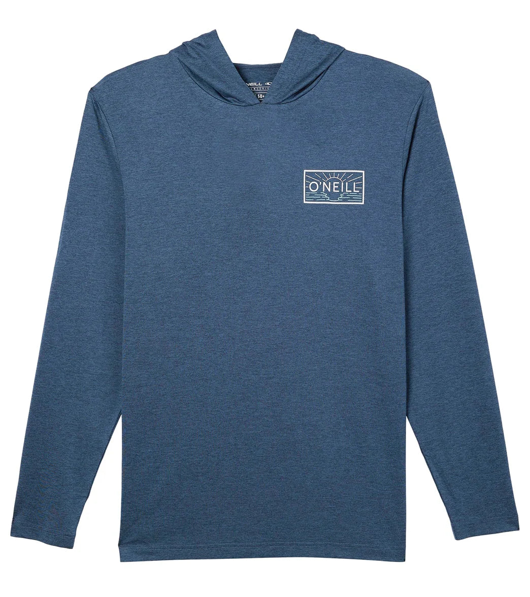 O'Neill Men's Traveler UPF Pullover Hooded Long Sleeve Surf Shirt