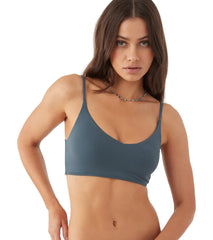 O'Neill Women's Saltwater Solids Trestles Crop Bikini Top
