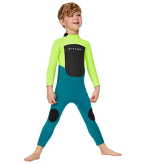 Rip Curl Youth Groms 4/3mm Omega  Back Zip Wetsuit (Little Kid)