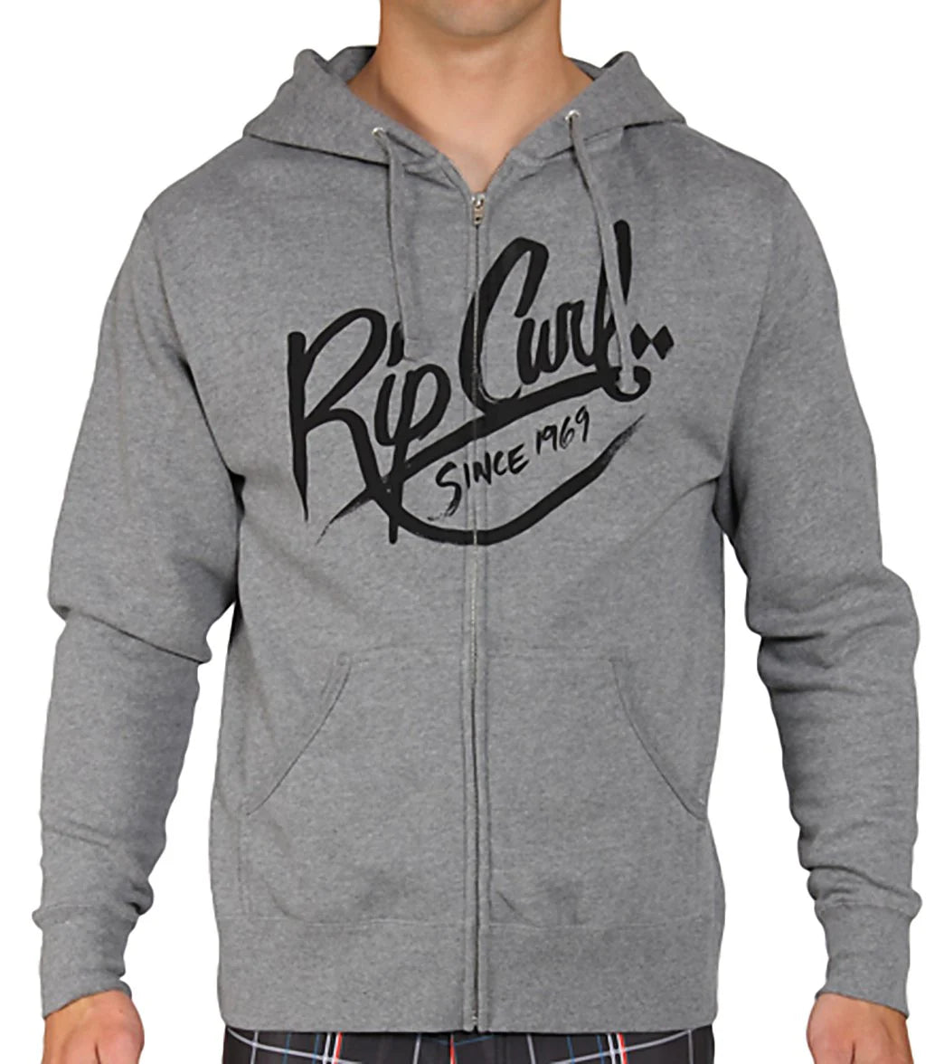 Rip Curl Men's Laid Back Zip Up Hoodie