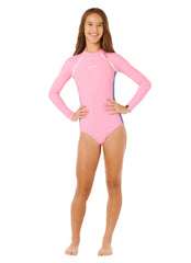 Rip Curl Girls' Surf Revival Long Sleeve One Piece Surfsuit (Big Kid)