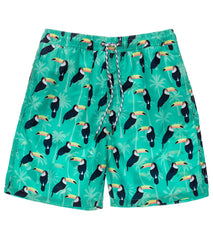 Snapper Rock Men's Toucan Talk Swim Trunks