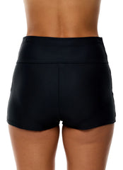 Next by Athena Women's Good Karma Jump-Start High Waist Swim Short