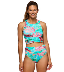 Next by Athena Women's Harmony Coconut Bay High Waist Bikini Bottom