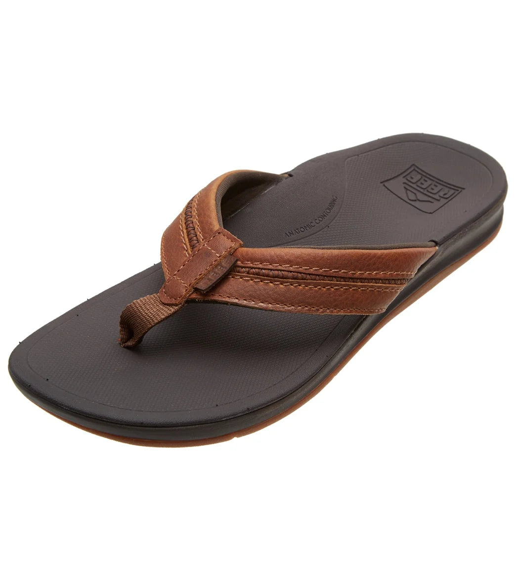 Reef Leather Ortho-Bounce Coast Flip Flop