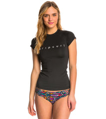 Rip Curl Women's Dawn Patrol Cap Sleeve Rash Guard