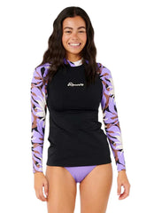 Rip Curl Women's Cala Nights Long Sleeve Rash Guard