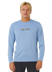 Rip Curl Men's Icons Of Surflite UPF Long Sleeve Surf Shirt