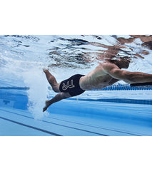 TYR Men's Active Durafast Elite Large Logo 6.5 Jammer Swimsuit