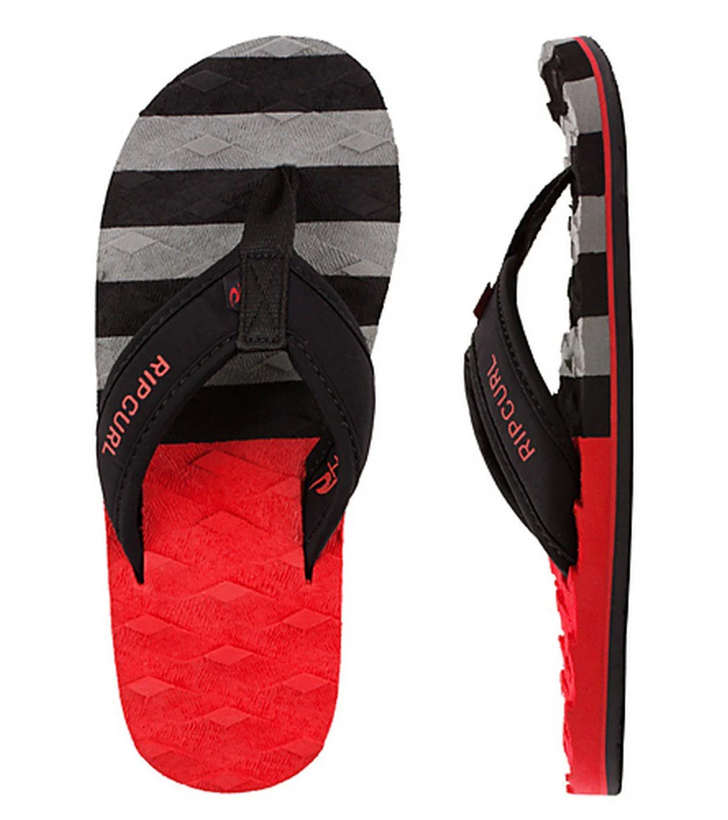 Rip Curl Guys' Crew Traction Flip-Flops