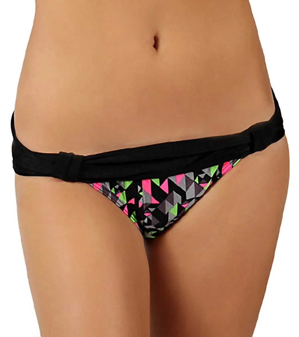 Rip Curl Swimwear Girls Glam Rock Fold Over Bikini Bottom