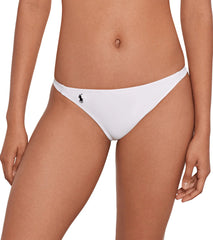 Polo Ralph Lauren Women's Polo Mesh Side Tab Devin Hipster Bikini Bottom