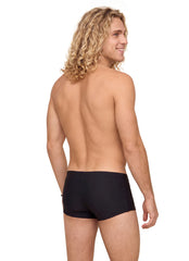 Sauvage Men's Perforated Sidepanel Square Leg Swimsuit
