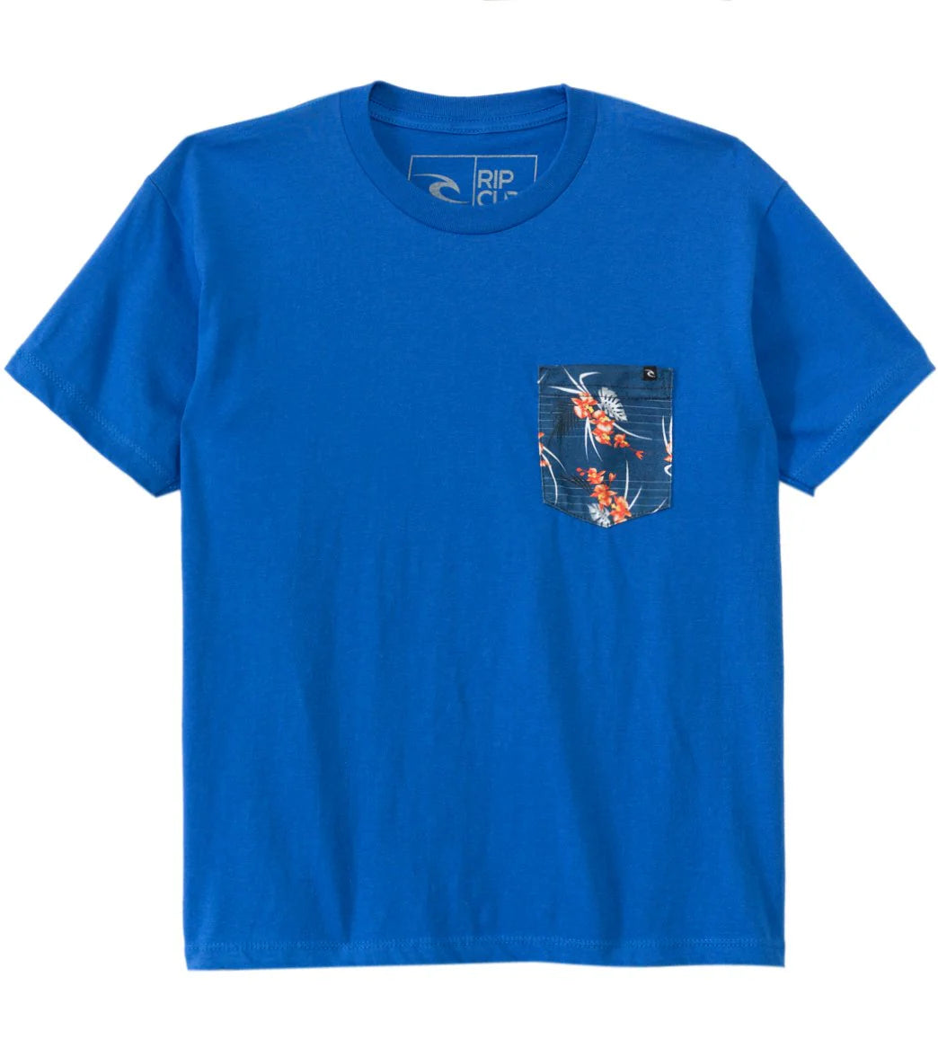 Rip Curl Boys' Rerum Pocket S/S Tee (8yrs-14yrs)