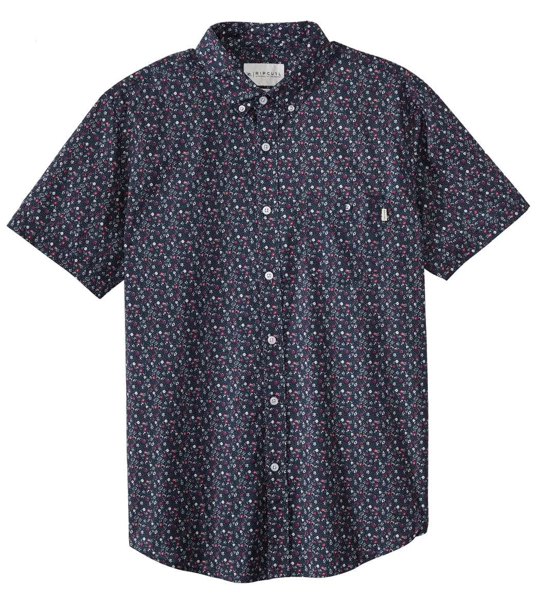 Rip Curl Men's Flower Fun Short Sleeve Shirt