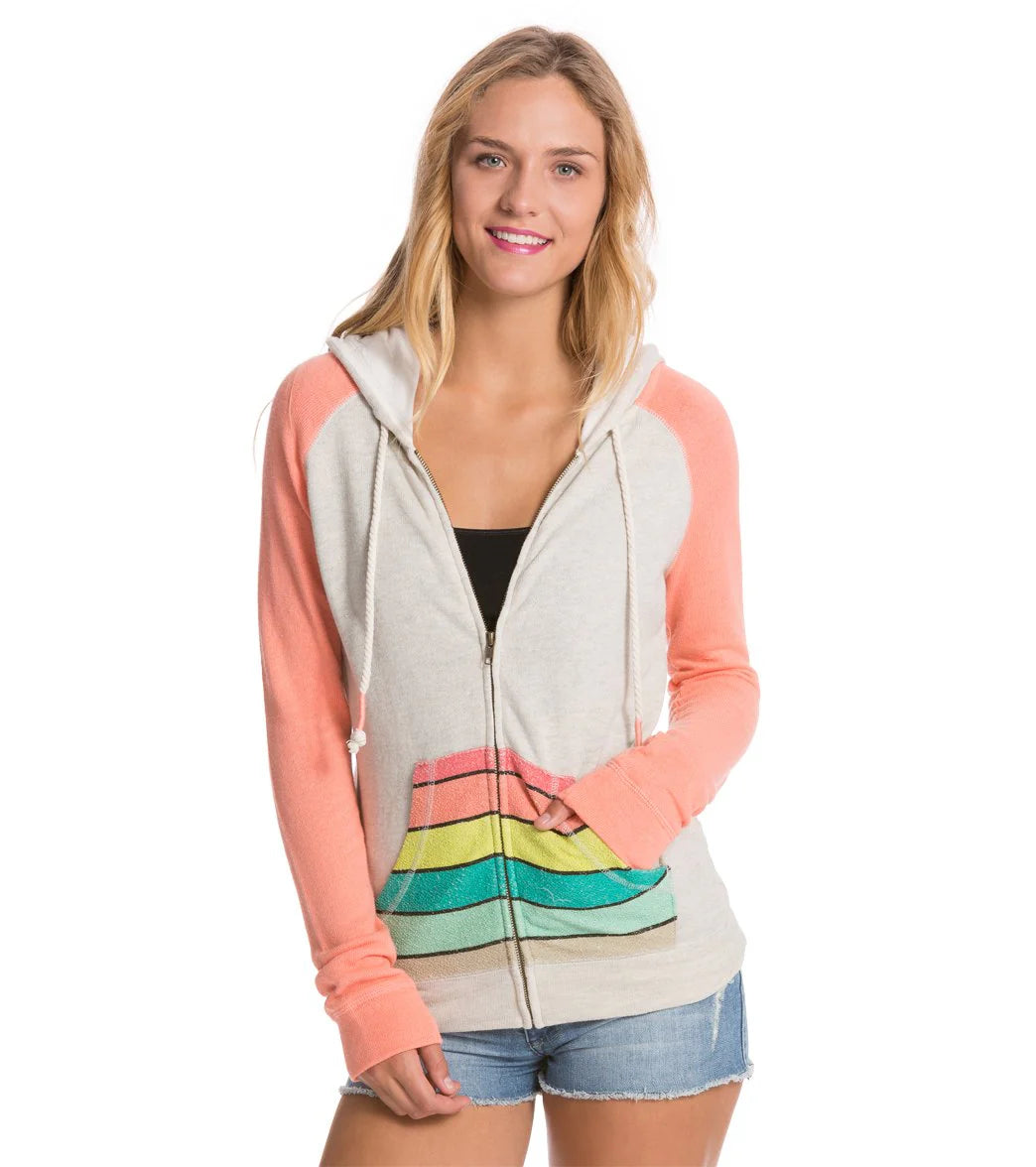 Rip Curl Beach Chicks Zip Up Hoodie