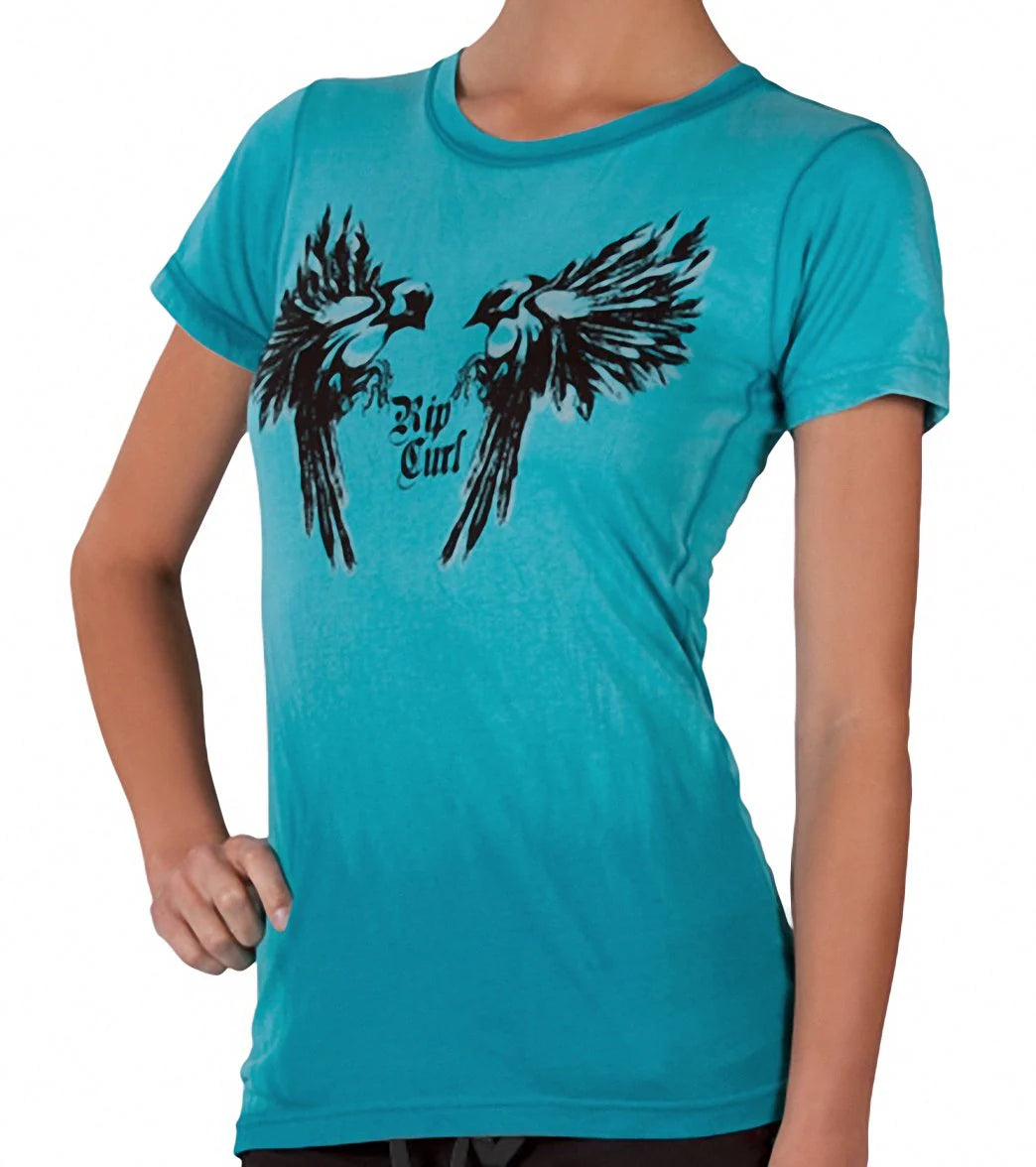 Rip Curl Girls' In Flight Fadeout S/S T Shirt