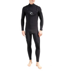 Rip Curl Men's E Bomb 3/2mm Chest Zip Fullsuit Wetsuit