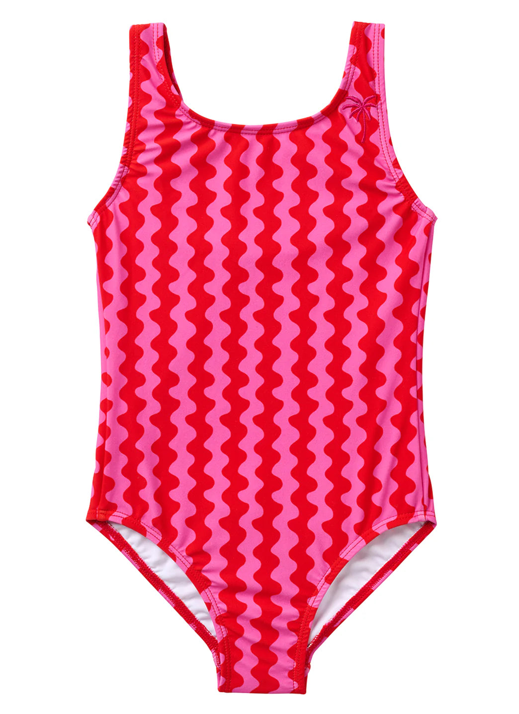 Seaesta Surf Girls' Small Waves One Piece Swimsuit (Toddler, Little Kid, Big Kid)