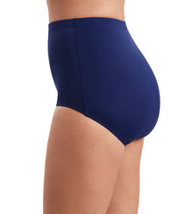 Shape Solver By Penbrooke Women's Divine Solids Bottoms Girl Leg Bikini Bottom
