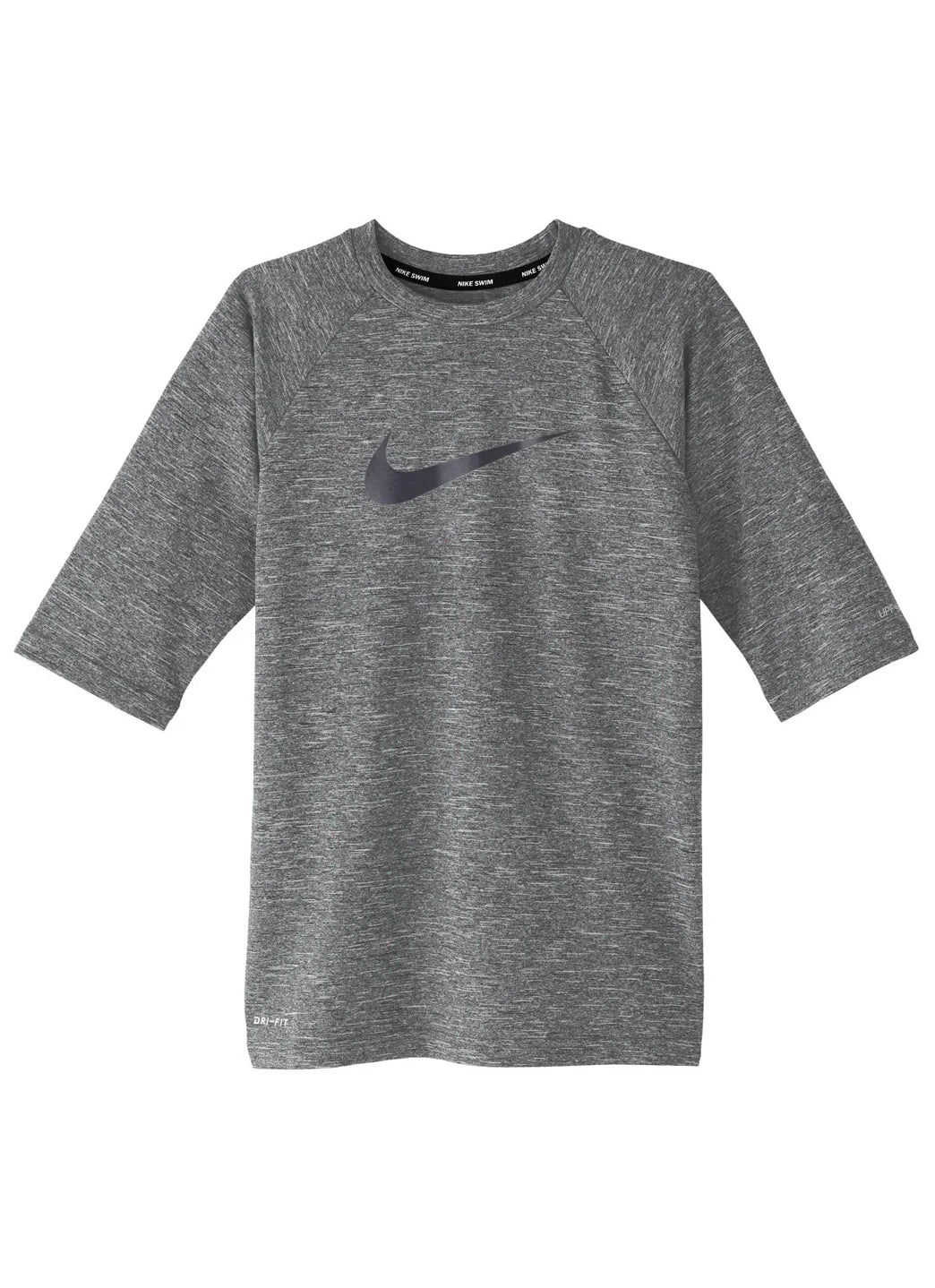 Nike Boys' Heather Short Sleeve Hydro Rashguard (Big Kid)
