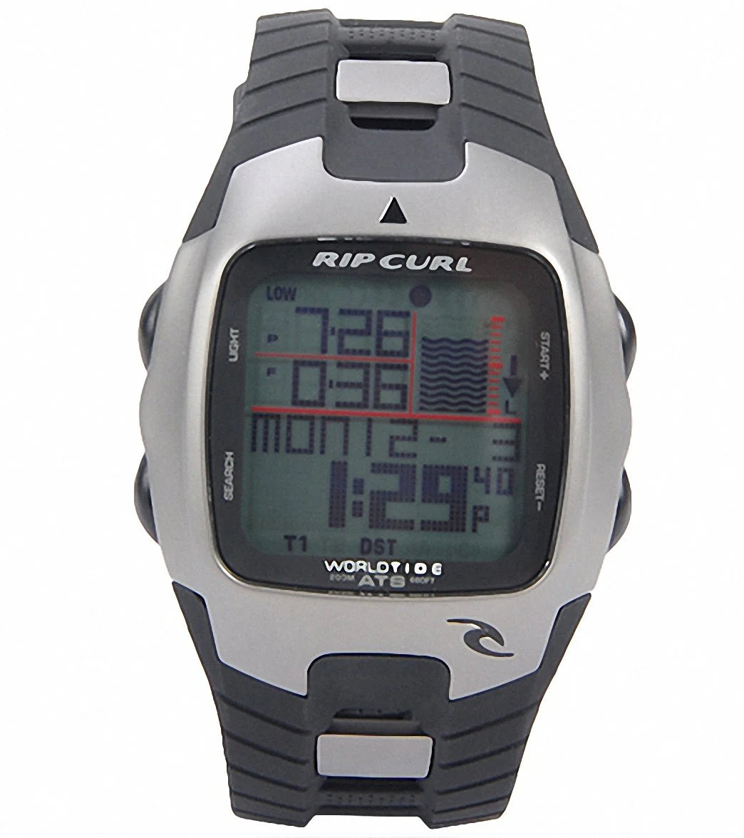 Rip Curl Guys' Ultimate Titanium World Tide & Time Watch