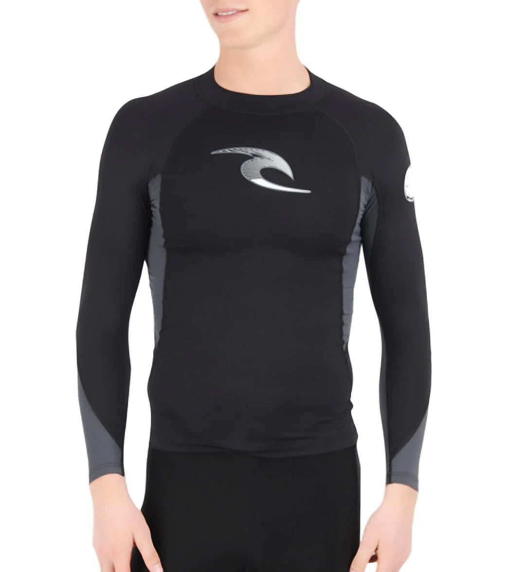 Rip Curl Guys' Wave L/S Rashguard