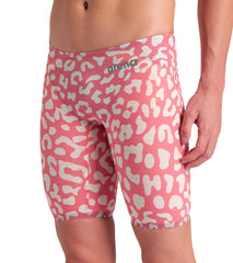 Arena Men's Powerskin Carbon Air2 SL Limited Edition Leopard Jammer Tech Suit Swimsuit