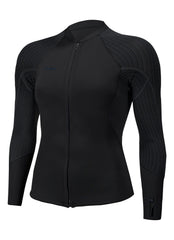 O'Neill Women's 1.5MM Hyperfreak Front Zip Wetsuit Jacket