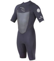 Rip Curl Men's 2mm Dawn Patrol Back Zip Short Sleeve Springsuit Wetsuit