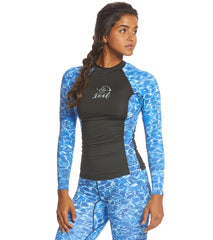 Xcel Women's Ocean Ramsey UV 6oz. Long Sleeve Rashguard