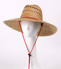 Peter Grimm North Shore Straw Lifeguard Hat