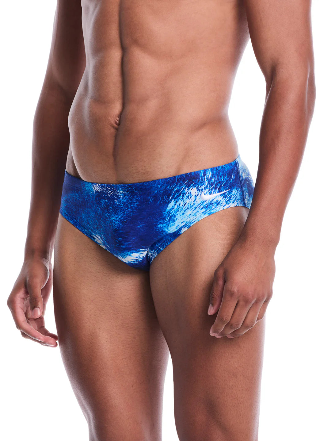 Nike Men's Watercolor Brief Swimsuit