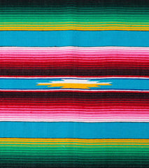 Native Yoga Large Mexican Serape Blanket