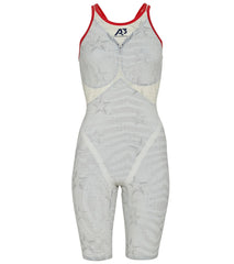 A3 Performance Women's Phenom Closed Back Tech Suit Swimsuit