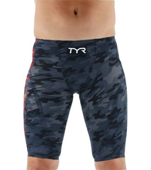 TYR Men's Venzo Camo Jammer Tech Suit Swimsuit