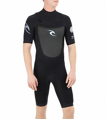 Rip Curl Men's Dawn Patrol Chest Zip 2 MM S/S Spring Suit