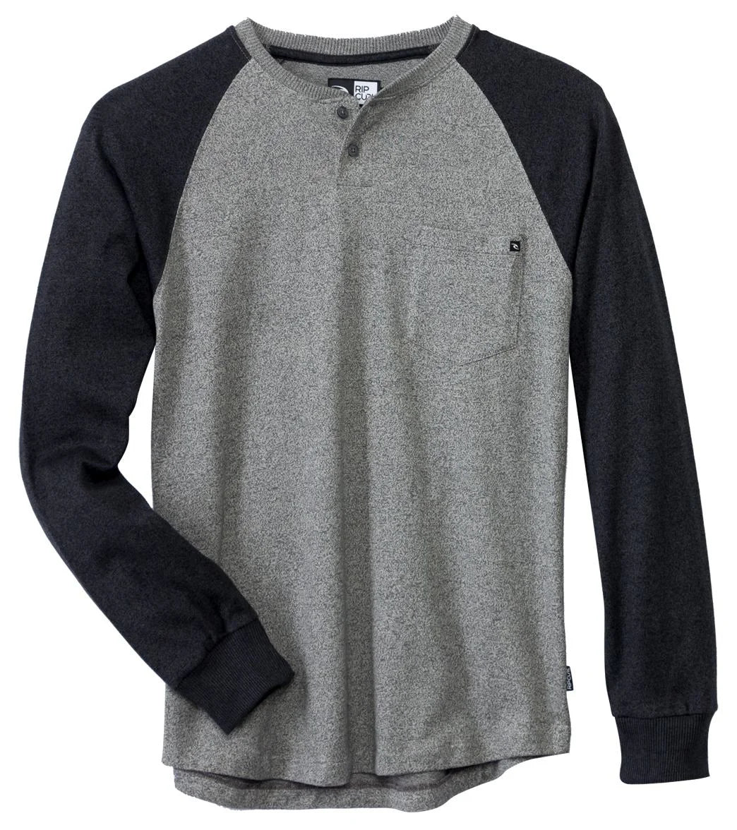 Rip Curl Men's Resistance Long Sleeve Henley