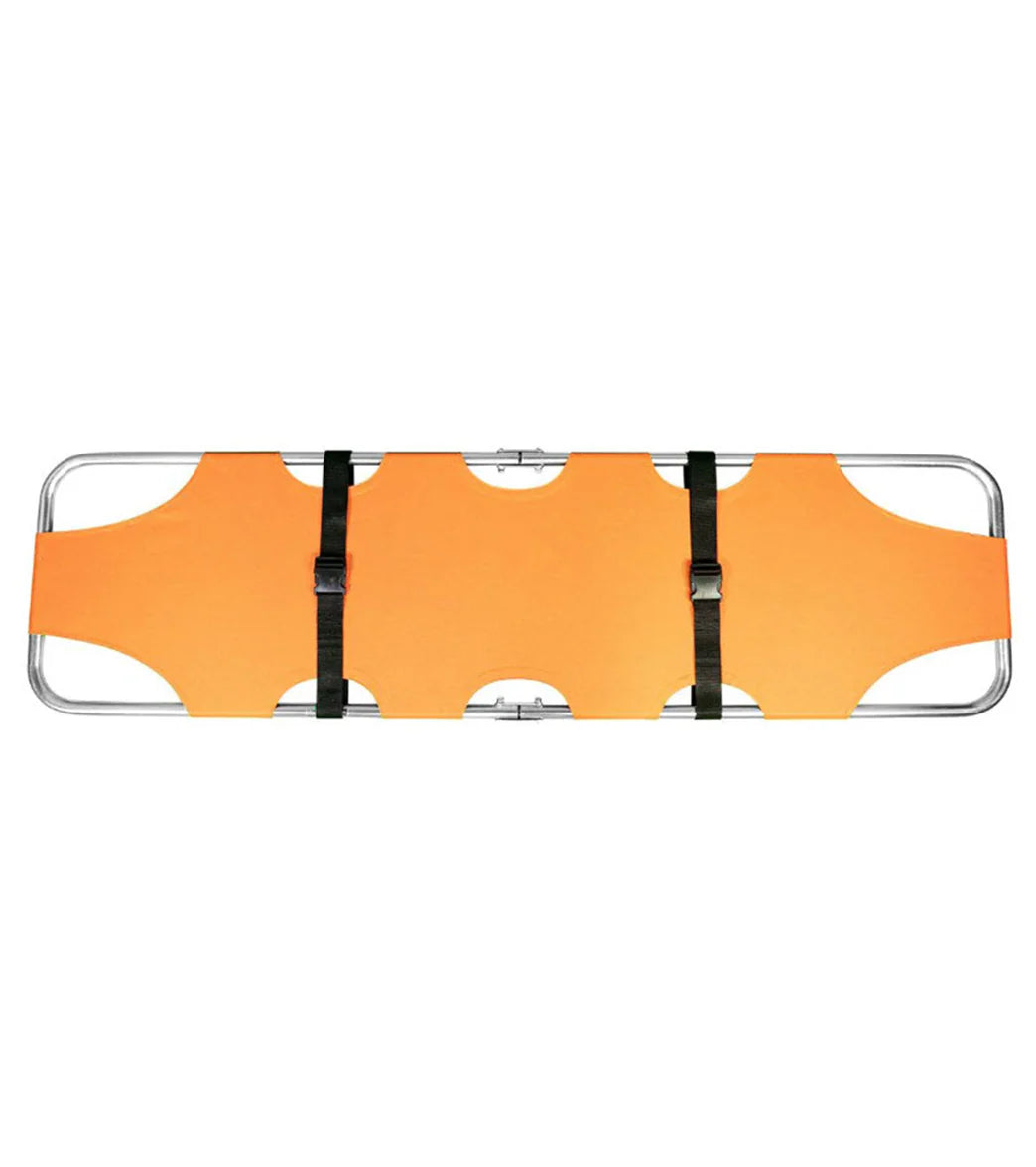 LINE2Design EMS Emergency Medical Fold Away Stretcher Portable Flat Folding Equipment