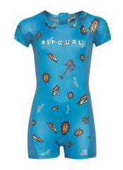 Rip Curl  Short Sleeve UV 50+  Sunsuit (Toddler, Little Kid)