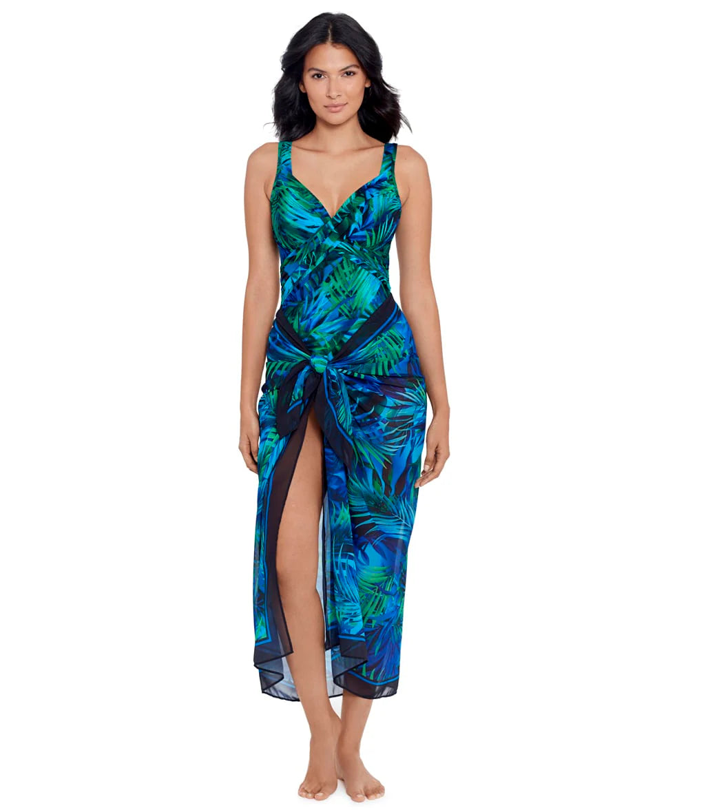 Miraclesuit Women's Palm Reeder Scarf Pareo Cover up