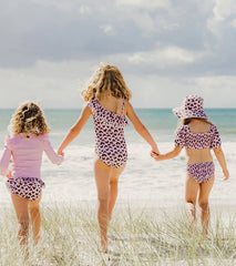 Snapper Rock Girls' Wild Love Two Piece Bikini Set (Little Kid, Big Kid)