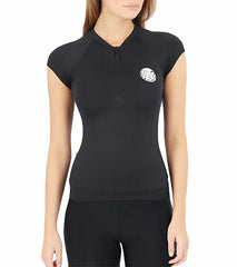 Rip Curl Women's Belle Zip Capsleeve Rashguard