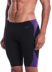 Nike Men's Hydrastrong Fly Colorblock Jammer Swimsuit
