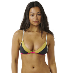 Rip Curl Women's Hibiscus Heat Splice Triangle Bikini Top