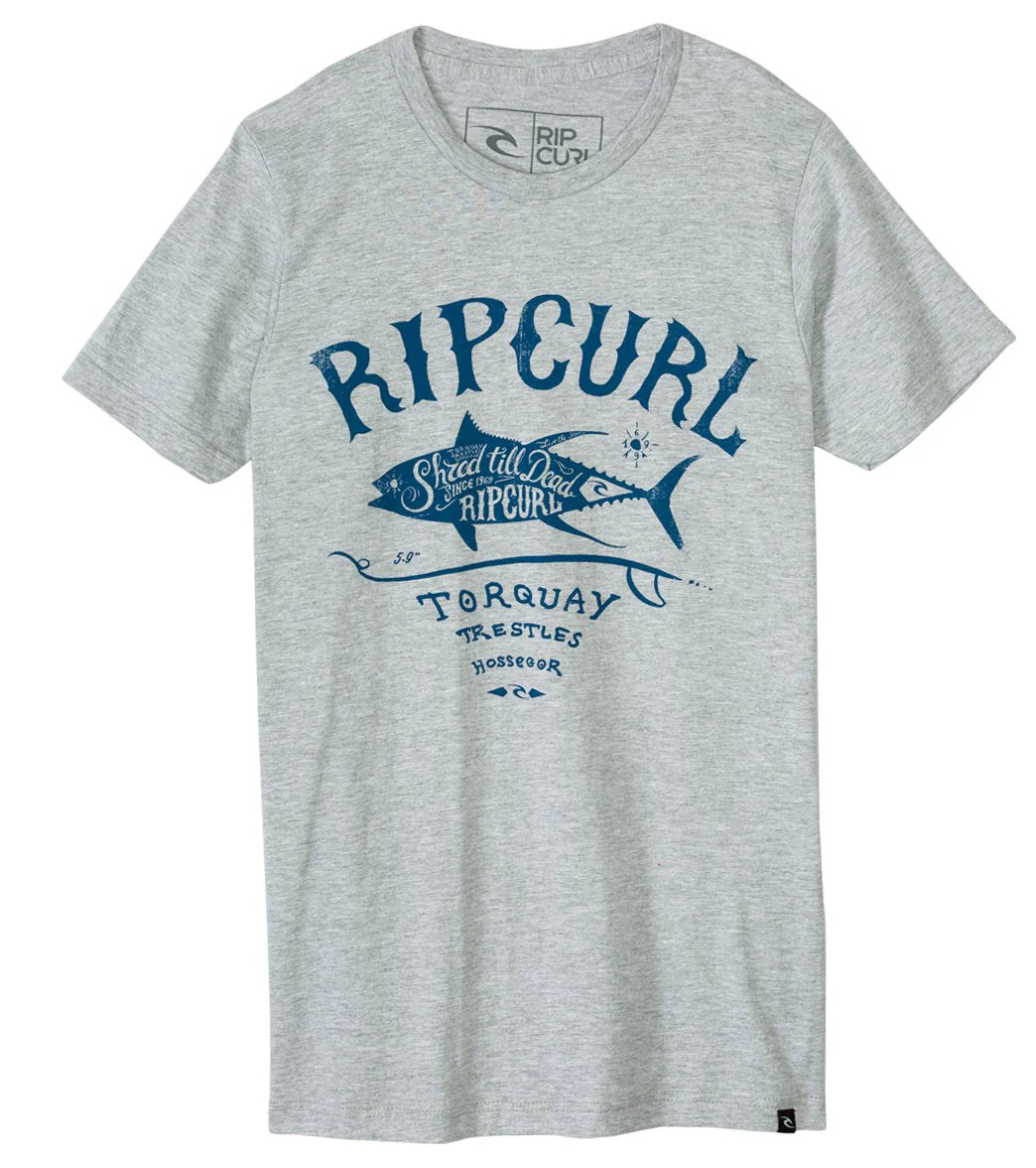 Rip Curl Men's Poke Poke Heather Short Sleeve Tee
