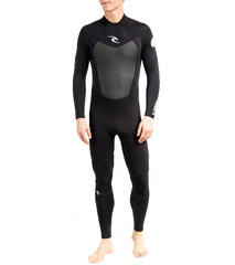 Rip Curl Men's Omega 3/2mm Back Zip Fullsuit Wetsuit Flatlock