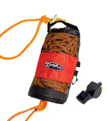 KEMP USA Throw Bag with 75' of 3/8" Yellow Rope and Bengal Safety Whistle