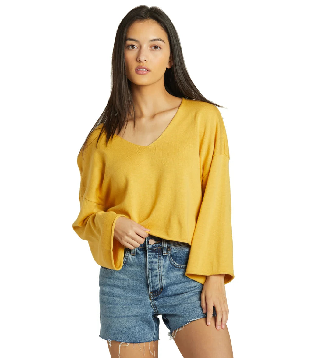 O'Neill Women's Mila Solid Pullover Sweater
