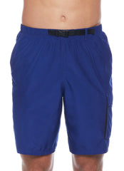 Nike Men's 20" Belted Packable Swim Trunks